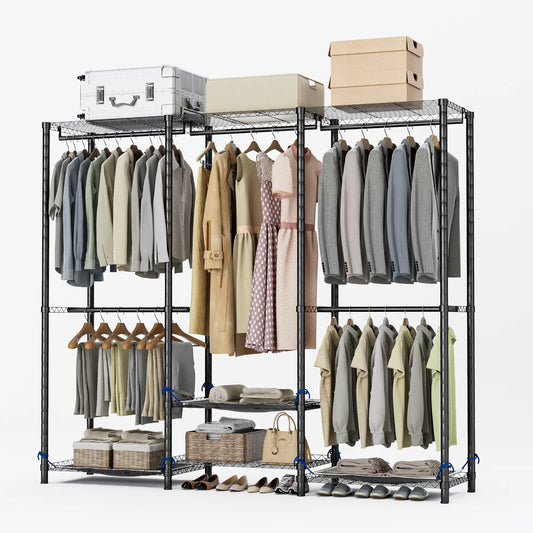 Clothes Rack Storage Organizer