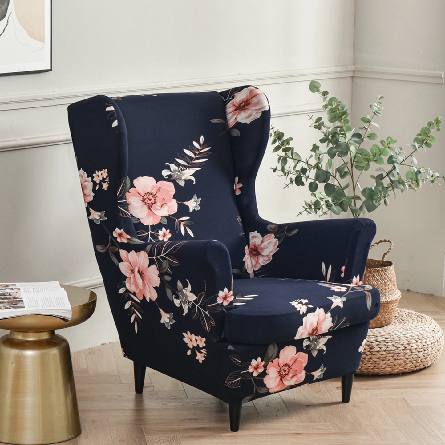 Wing Chair   Removable Slipcovers