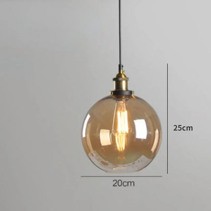 Nordic Loft Bedroom Pendant Lamp