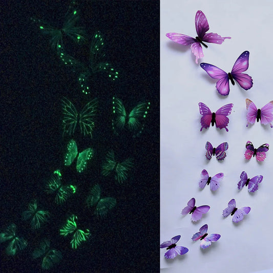 Butterfly  Magnetic  Decor  stars shine in the dark