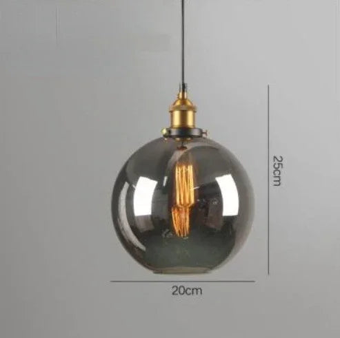 Nordic Loft Bedroom Pendant Lamp