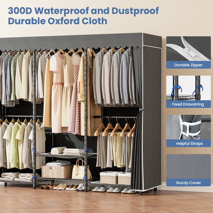 Clothes Rack Storage Organizer