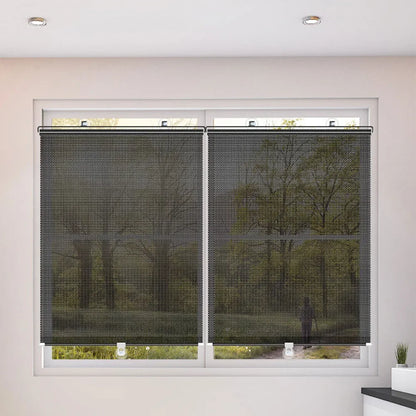 Universal Roller Blinds Nail-free Suction Cup Sunshade Easy To Install Blackout Curtain for Car Bedroom Kitchen Office