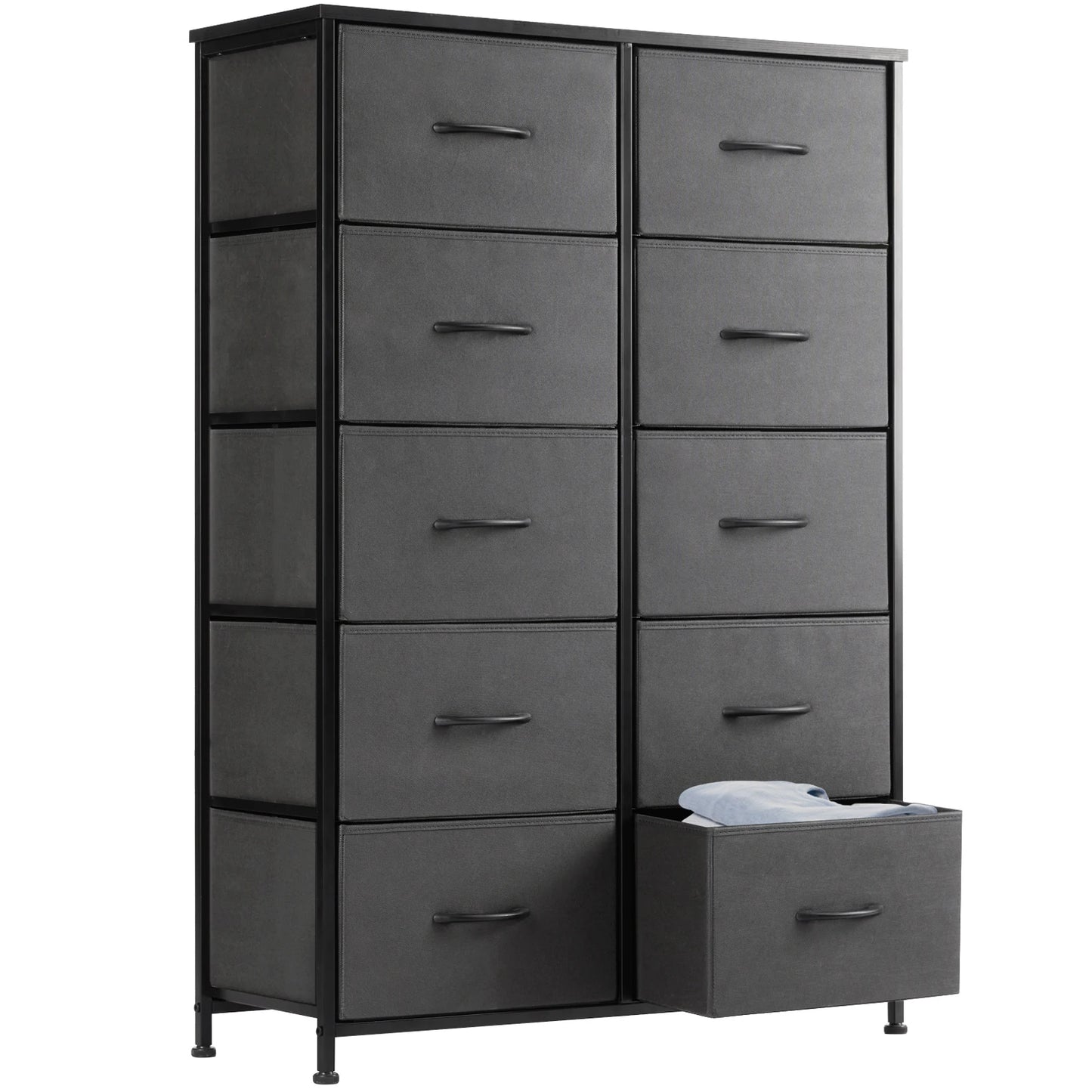10 Fabric Drawers Wardrobe