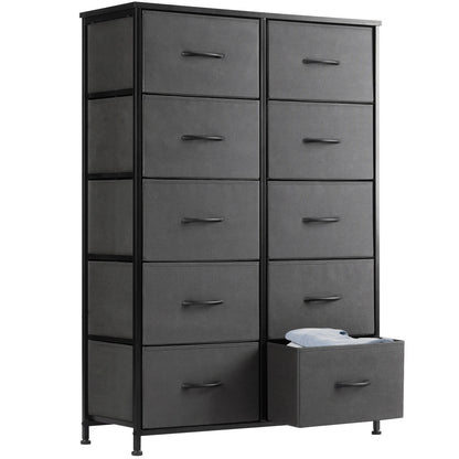 10 Fabric Drawers Wardrobe
