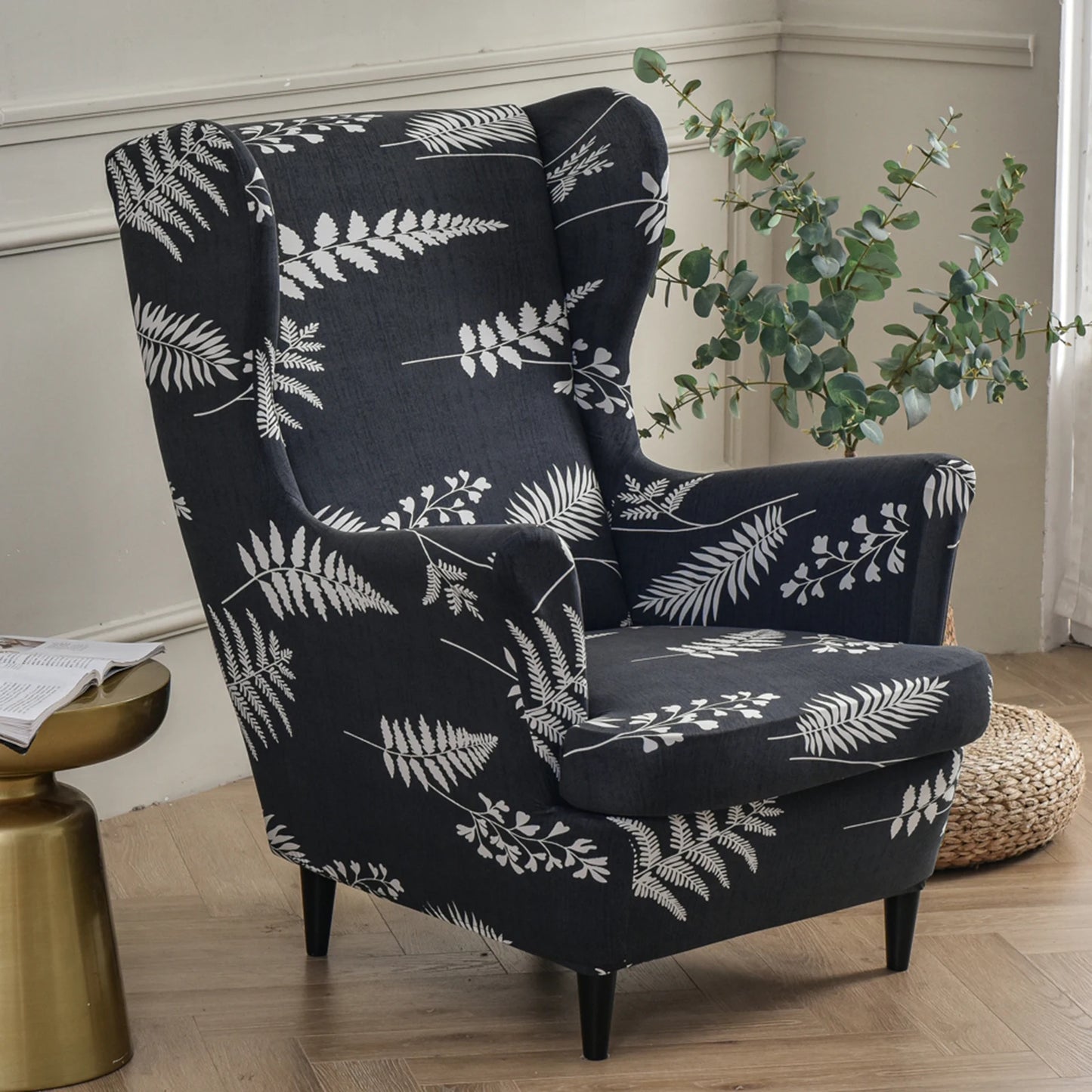 Wing Chair   Removable Slipcovers