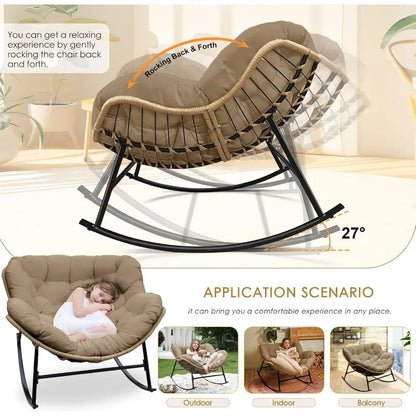 Indoor Outdoor  Rocking Chair