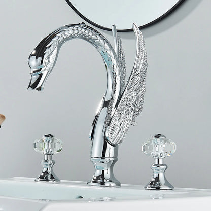 Luxury Swan Shape Basin Tap
