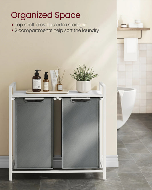 Laundry Hamper,  Sorter  with Removable Bags