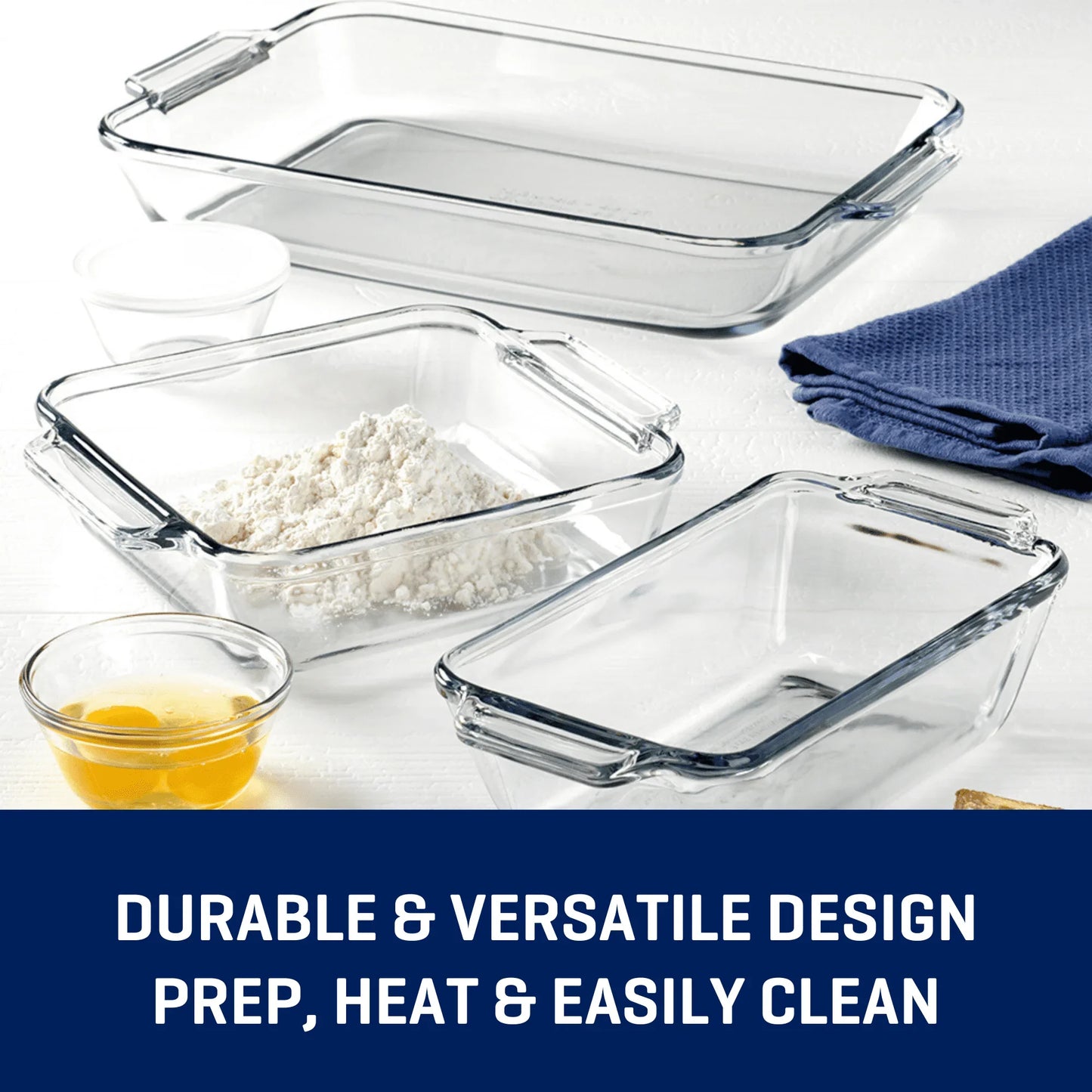 Glass Baking Dish Set