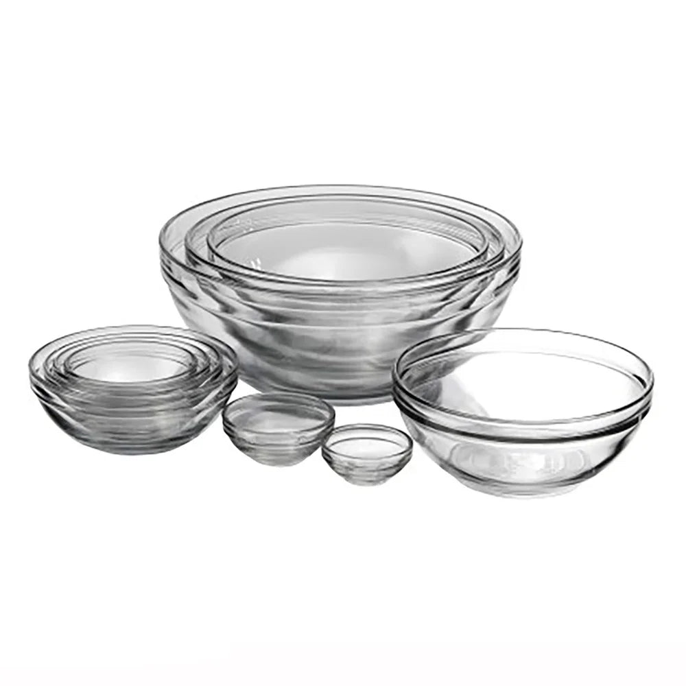 Glass Mixing Bowl Set