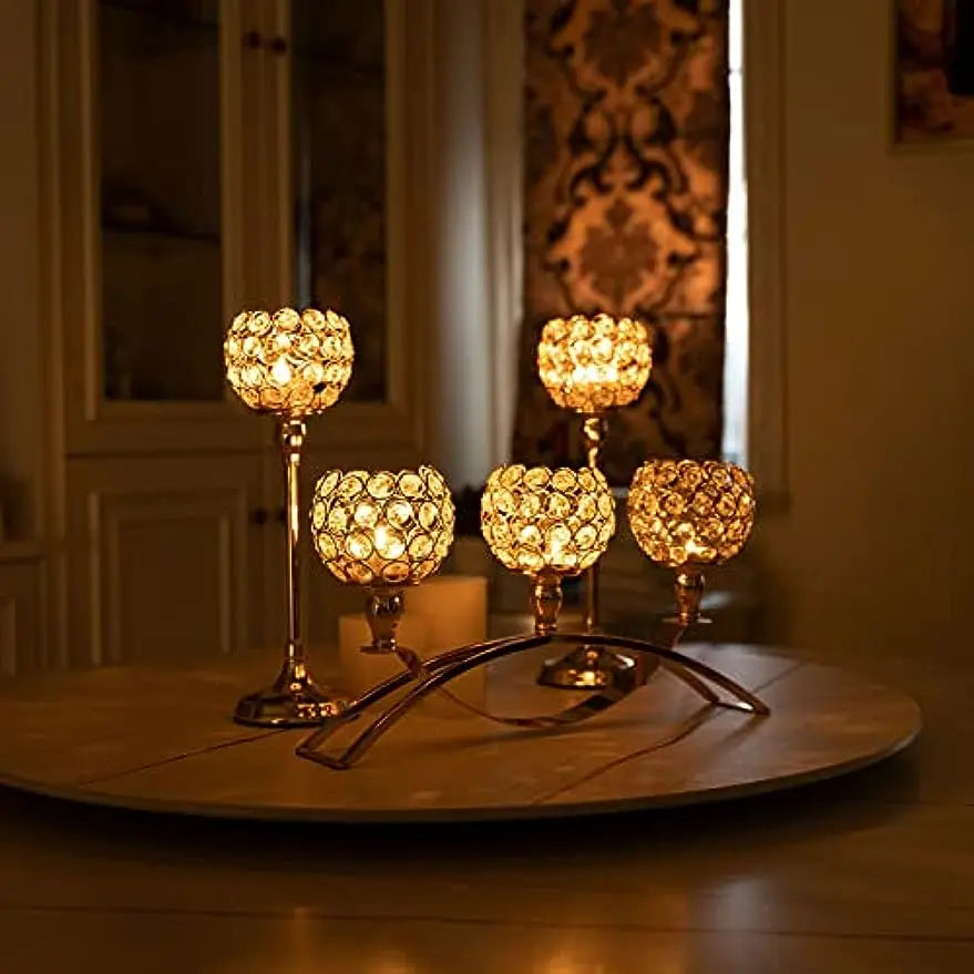 Gold Candle Holders