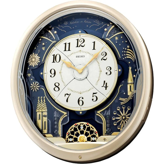 Melodies in Motion Wall Clock, Starry Night