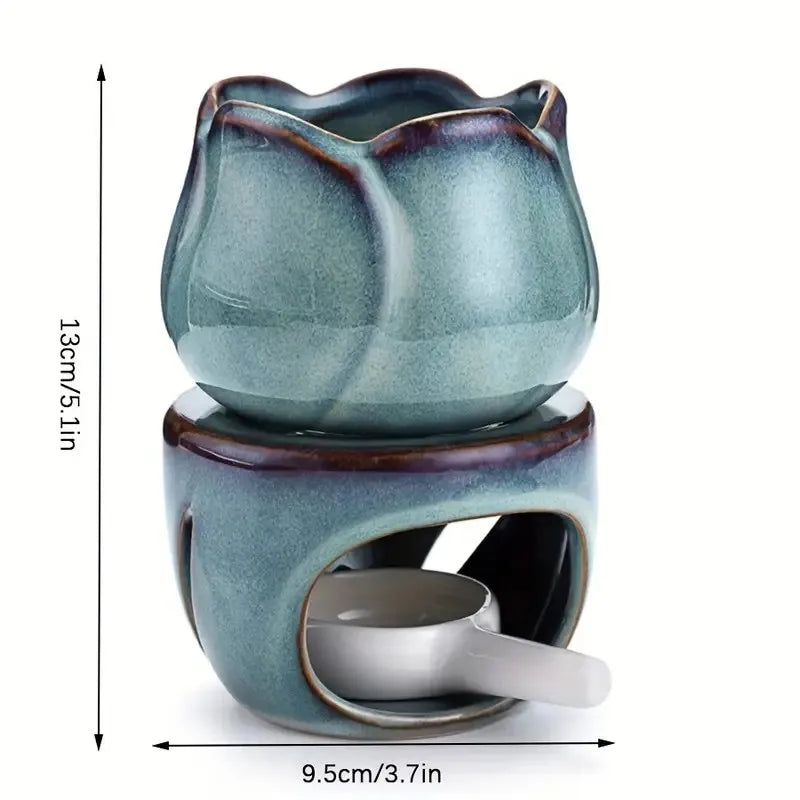 Tulip shaped Wax  Warmer Set
