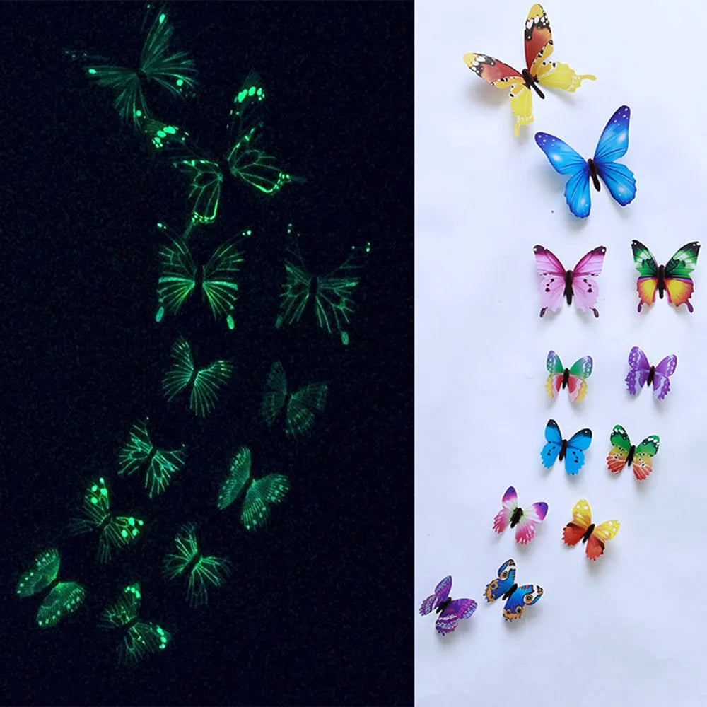 Butterfly  Magnetic  Decor  stars shine in the dark
