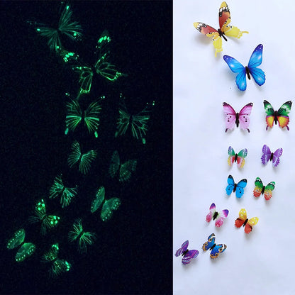 Butterfly  Magnetic  Decor  stars shine in the dark