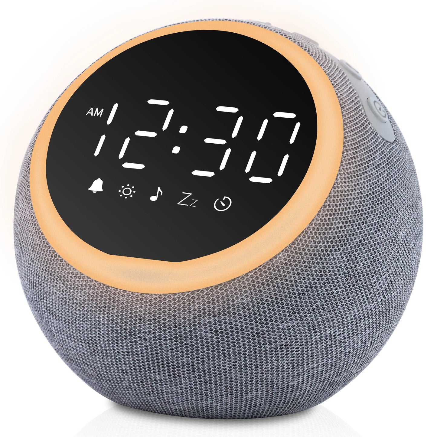 White Noise  Alarm Clock with Night Light