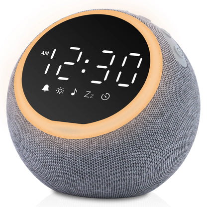 White Noise  Alarm Clock with Night Light