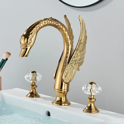 Luxury Swan Shape Basin Tap