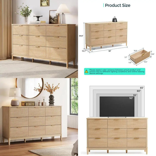 9-Drawer Dresser