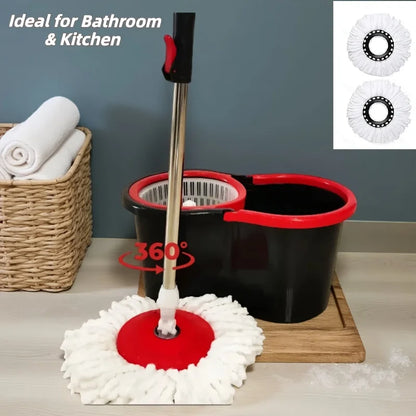 Mop and Bucket with Soap Dispenser