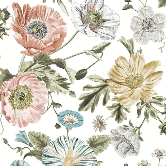 Vintage Floral Wallpaper