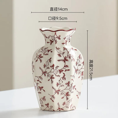 New Blue and White Porcelain Vase