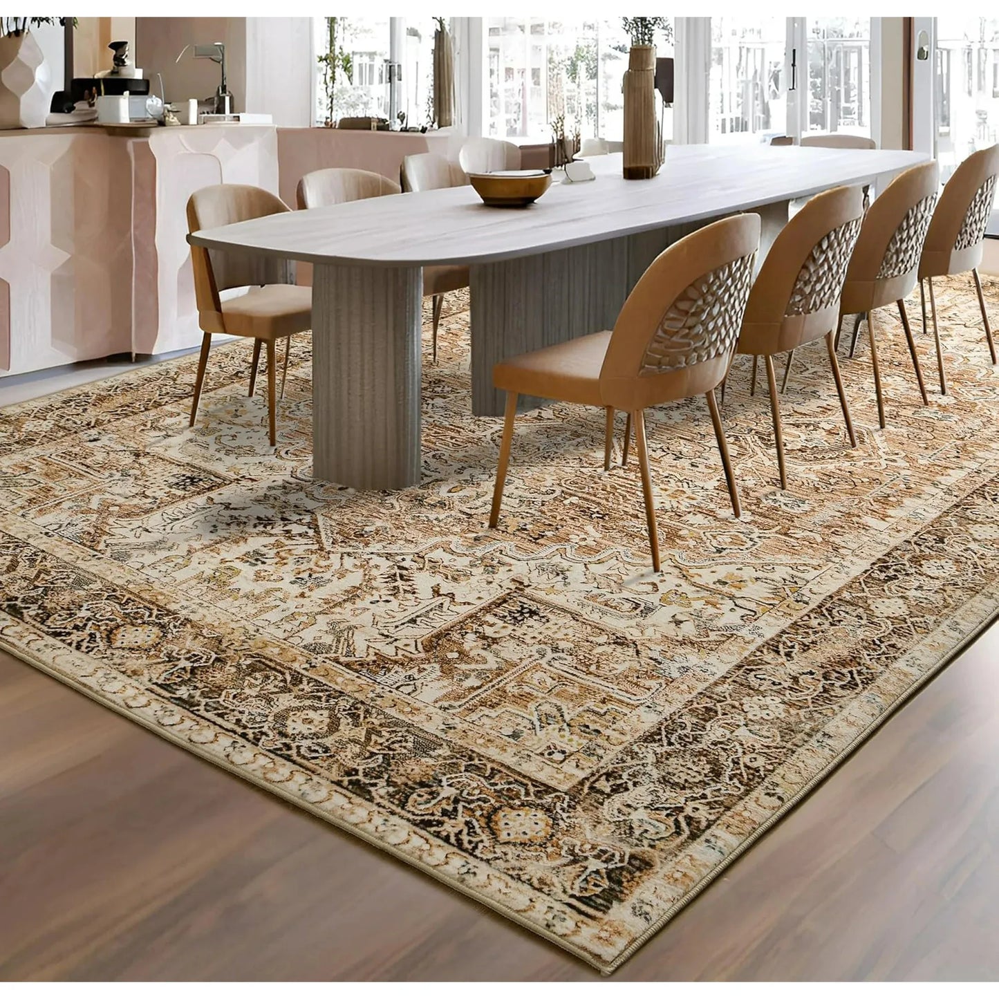 Faux Cashmere  Area Rugs